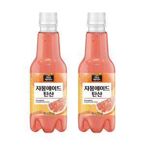 [코카콜라][본사직영] 미닛메이드 자몽에이드 탄산 350PET 4X6