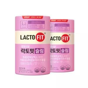 종근당건강 락토핏 슬림 60포, 2개