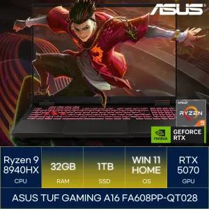 ASUS TUF GAMING A16 FA608PP-QT028 (RAM 32GB_SSD 1TB_WIN11)_마우스+장패드증정 AN
