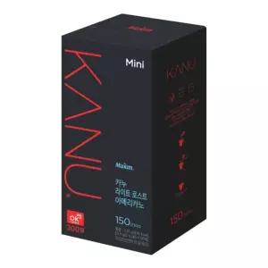 카누 미니 라이트 로스트 아메리카노 150Tx1개/카누커피/카누스틱커피/카누로스트/사무실/탕비실/커피