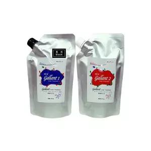 웰빙저자극 염색약 총1000g/오징어먹물염색 흑색Black