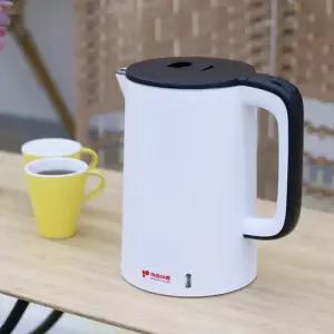 [SUS304 이중단열로 안전하게 사용가능한] 키친아트 허브 1.8L 전기포트 주전자 KK-2618