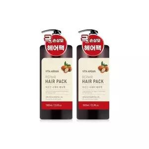 헤어 트리트먼트 대용량 리페어 헤어팩 1000ml 2개