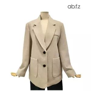 [롯데백화점]abfz 누빔 디테일 데일리 울 재킷 APA1HJ06A