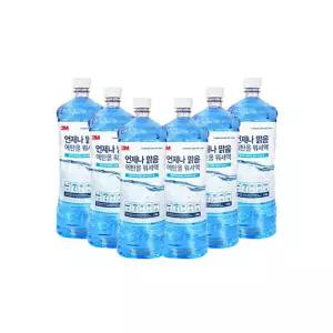 3M 언제나맑음 에탄올 워셔액 1.8L 6개 사계절 자동차