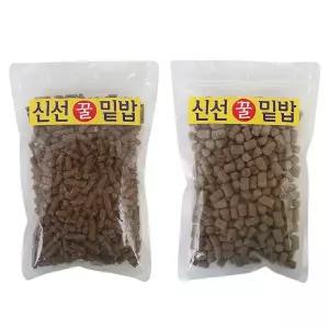 [하프클럽/머털낚시]신선 꿀 밑밥 짜개 밑밥용 새우 미꾸라지 붕어 잉어