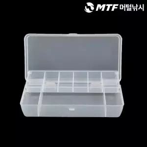 [아웃도어스/머털낚시]다용도 반투명 2단 전천후 소품 태클박스 민물 바다 루어 케이스
