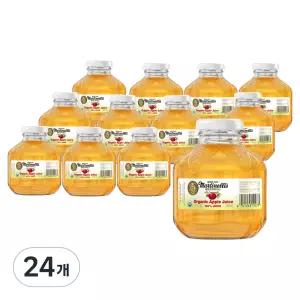 마르티넬리 유기농 간편섭취 음료 골드메달 애플주스 296ml 24개