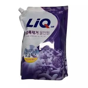 리큐 얼룩제거 올인원 세탁세제 일반 2.1L 4개