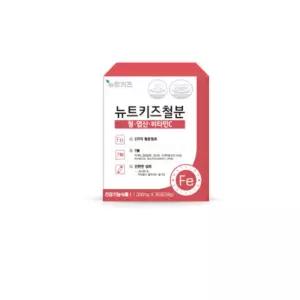 뉴트키즈 철분 유아 키즈 어린이 분말 영양제 30포