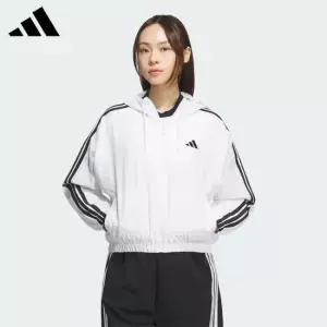 아디다스 3S 우븐 여성 윈드브레이커 바람막이 자켓 JZ2161