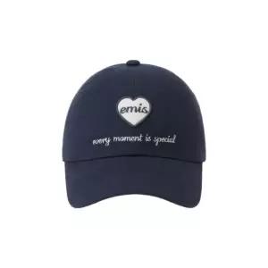 국내매장판 EMIS 이미스 모자 볼캡 하트 와펜 볼 캡 네이비 214854