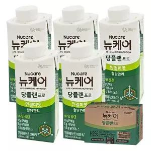 [하프클럽/기타]뉴케어 당플랜 프로 인절미맛 230ml 24팩 고식이섬유 고단백 균형영양식 D