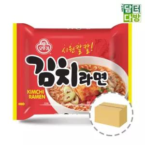 오뚜기 김치라면 1BOX (40봉) 오뚜기식품 오뚜기라면 오뚜기김치라면봉지