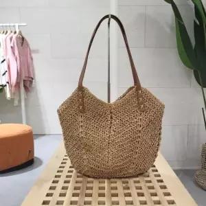 [에잇컨셉] C23G7FBG003 라탄 짜임 포인트 숄더백_P363580445