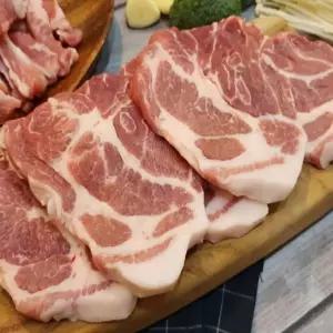 녹돈목살 냉장돼지고기 국내산 보성녹돈 목살 500g 한돈 구이용
