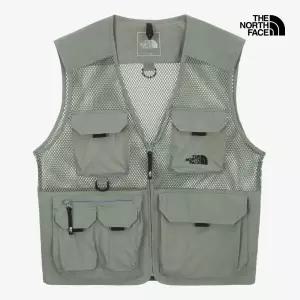 노스페이스 남성 익스플로링 메쉬 베스트 SLATE_KHAKI NV5VS01B