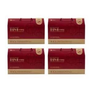 종근당건강 명절 기프트 홍삼녹용 SO 프리미엄 50ml 30포 4박스