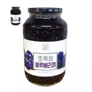 식빵 토스트 모닝빵 초록원 블루베리잼 1kg 잼 사과잼
