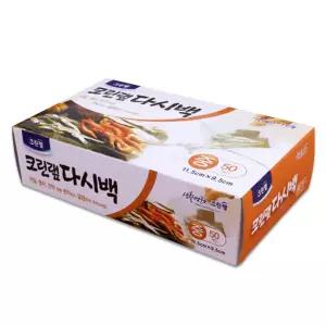 다시백 중형 50P 멸치 한약 차 원두 거름망크린랩다시백중 다시팩 다시백