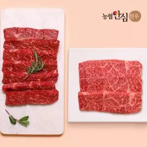 갤러리아 [농협안심한우][냉장] 1++ 고급 특수부위구이 체험팩 400g (살치+치