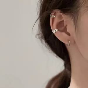 [텐바이텐]여자 러블리 이어커프 실버 귀찌 3종 세트