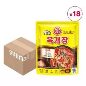 오뚜기 옛날 육개장 300g x 18개