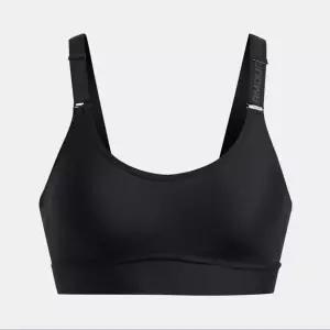 언더아머 1384123-002 블랙 여성 UA 인피니티 2.0 미드 스포츠 브라 1384123SD002 1083549