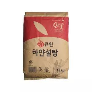 삼양사 큐원 하얀설탕 15kg 정백당