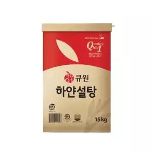 큐원 하얀설탕 15kg