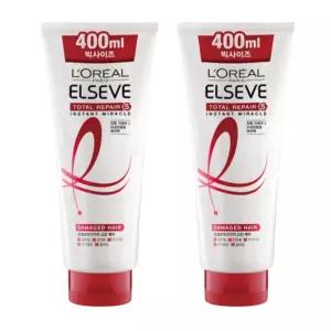 로레알 토탈리페어5 헤어팩 400ml 2개