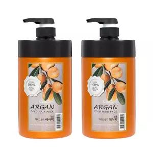과일나라 컨퓸 골드 아르간 트리트먼트 헤어팩 1000ml x 2개