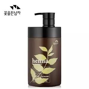 [골드스마일]꽃을든남자 헤나 트리트먼트 1000ml 헤어팩/대용량