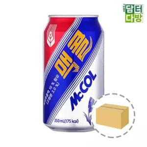 일화 맥콜 350ml (24캔) 맥콜캔 맥콜350ml 맥콜350ml박스 맥콜350ml한박스