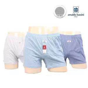 아날도바시니 니트사각 트렁크 순면 남성팬티 3종세트