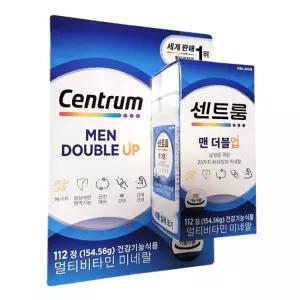 센트룸 맨 더블업 남성용 멀티비타민 피로회복 112정