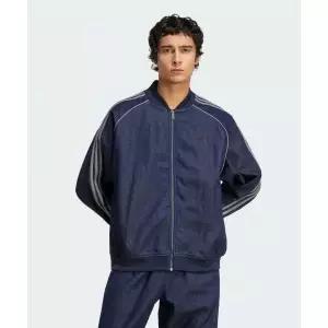 매장정품 ADIDAS 아디다스 슈퍼스타 루즈 데님 트랙탑 - 인디고데님 JX6461 1771749