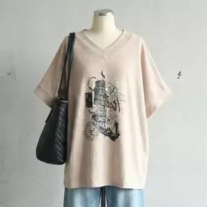 [하프클럽/] 5150 베네치아 슬라브 티셔츠 빅사이즈