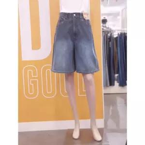 뱅뱅 세이브존02 인밴드 와이드 청 반바지 (NQM307