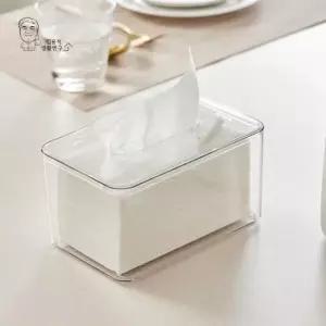 티슈케이스 아크릴 투명 사각 각티슈 휴지 커버