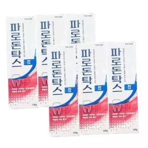 [반려] 100g 6개 쿨링민트 치약 파로돈탁스