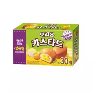 오리온 카스타드 산뜻한 실속형 690g (30봉입)