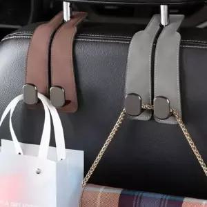 자동차 헤드레스트 고리 뒷좌석 차량용 가방걸이 후크 핸드폰 거치 수납 정리
