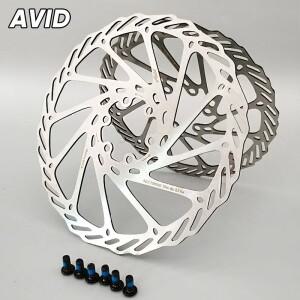 2PC AVID 로터 자전거 브레이크 디스크 MTB 160mm 203mm Sram 산악 유압 부품
