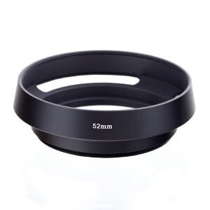호환 금속 통풍 렌즈 후드 37mm 40.5mm 나사 식 Lente 보호 + Leica 캐논 니콘 소니 Olympus DLSR용 캡