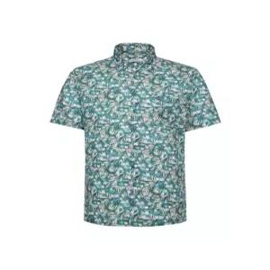 닥스셔츠 DAKSSHIRTS 코튼100 프린트 반팔셔츠