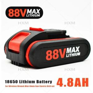 새로운 24V 18650 리튬 배터리 4800mah 전동 공구 무선 렌치 미니 체인 톱 드릴 등