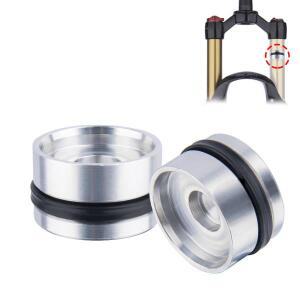 자전거 서스펜션 전면 포크 에어 노즐 피스톤 교체용 32mm 내부 튜브 알루미늄 씰 적합