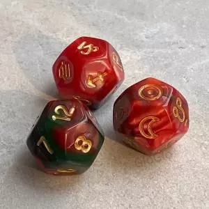 3Pcs 타로 카드 오지 2면 점성학 별자리 점술 위 게임 액세서리