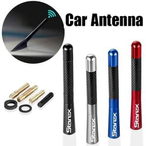 호환 스타렉스 8CM 12CM 파비아 코나 벨로스터 I30 I20 베뉴 IX35 카본 파이버 신호 안테나 차량 루프 라